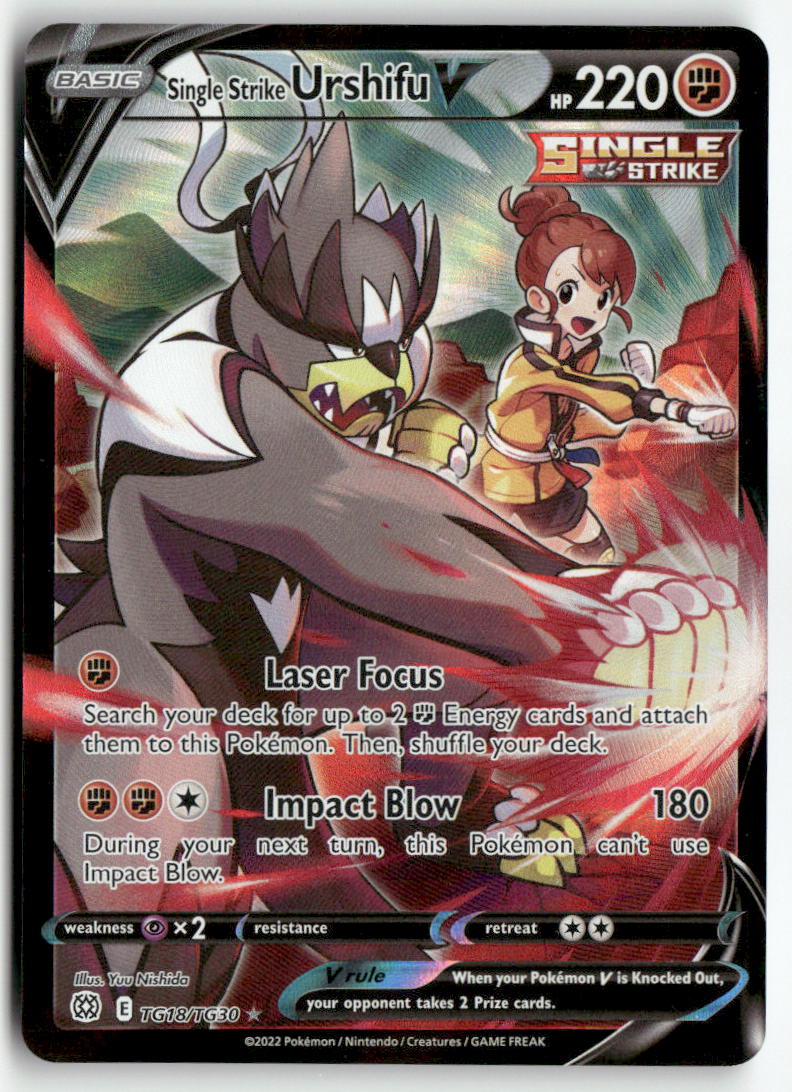 2022 Brilliant Stars - Single Strike Urshifu V