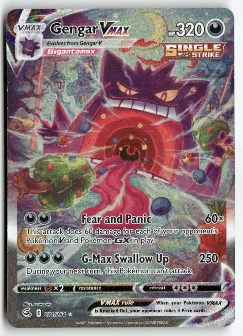 2021 Fusion Strike - Gengar VMAX