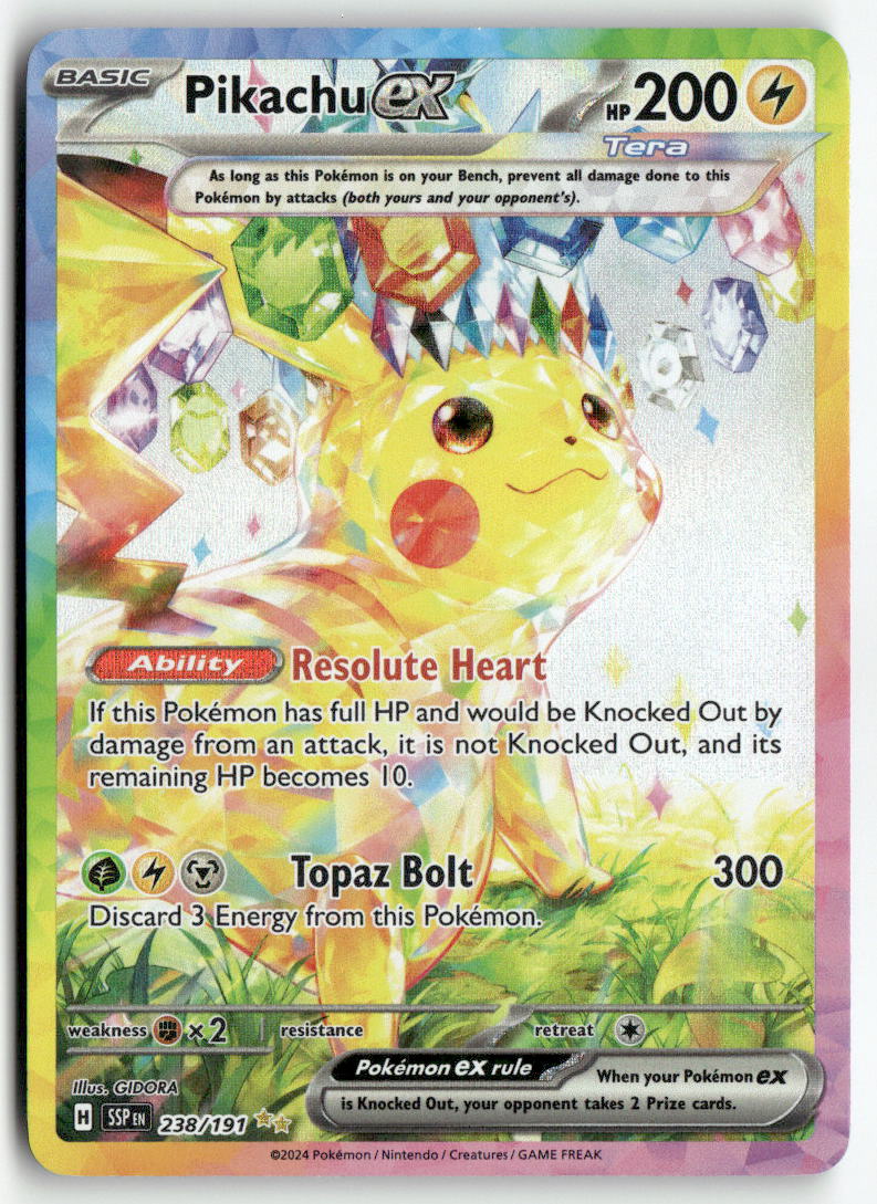 2024 Surging Sparks - Pikachu ex