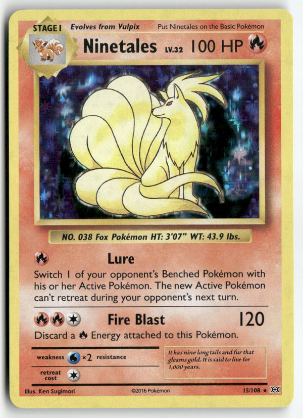 2016 Evolutions - Ninetales Holo