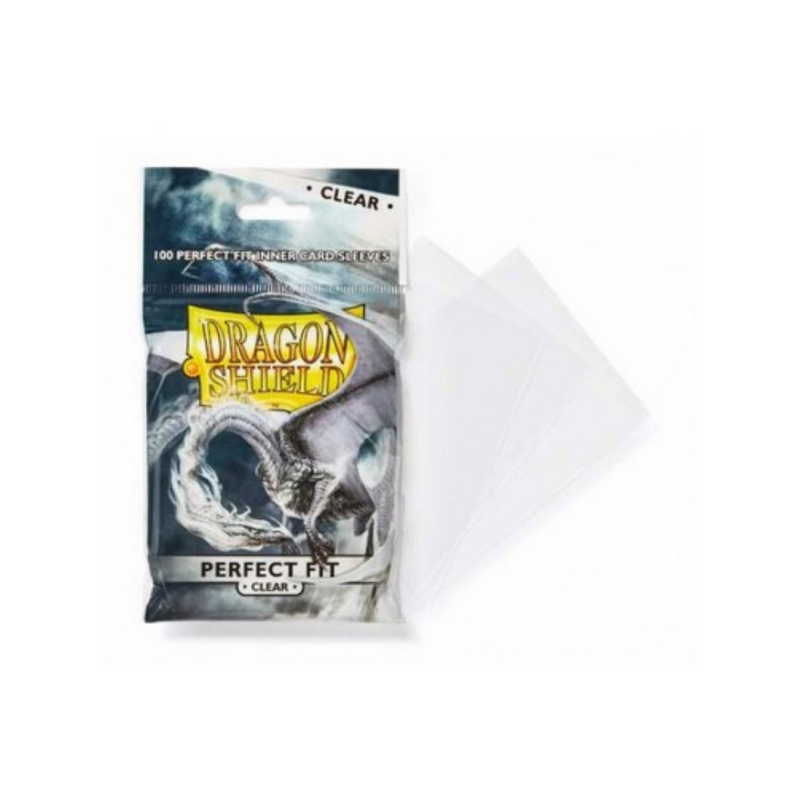 Dragon Shield Standard Perfect Fit Sleeves - Clear