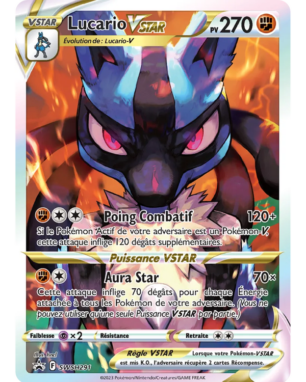2023 Epée & Bouclier Promo - Lucario VSTAR