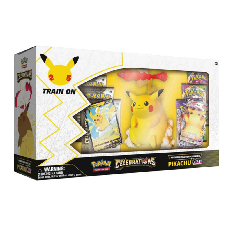 Pokemon Celebrations Pikachu VMAX Figure Box