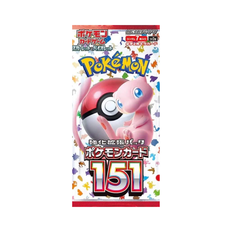 151 Pokémon Scarlet & Violet Booster JP
