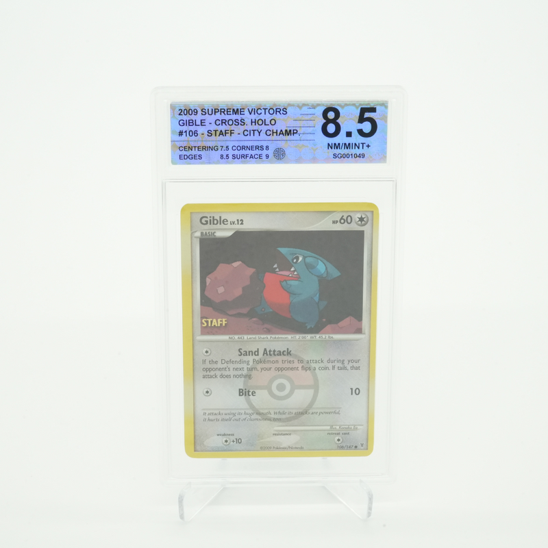 2009 Supreme Victors - Gible - SG 8.5