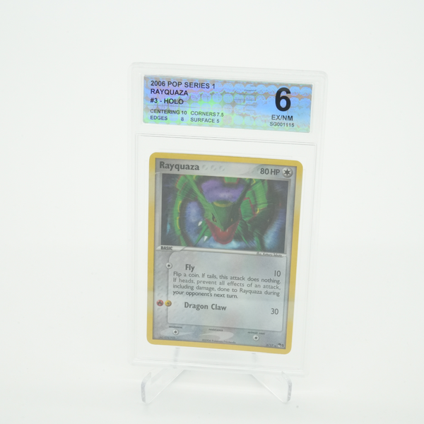 2006 Pop Series 1 - Rayquaza - SG 6