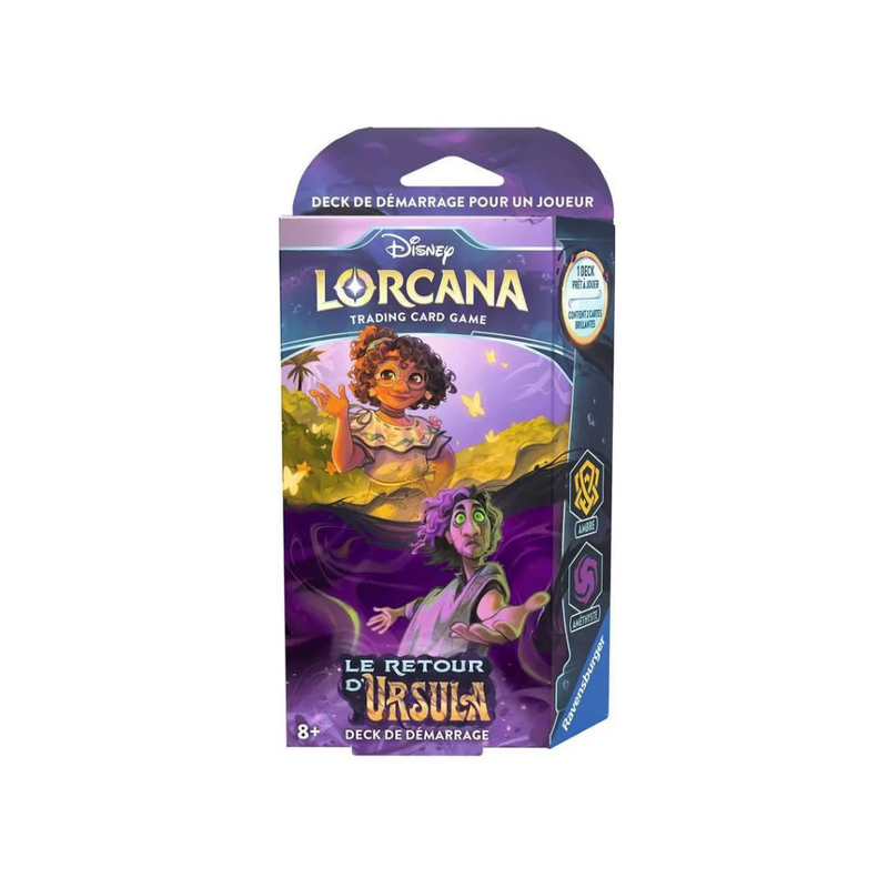 Disney Lorcana Chapter 4 Le retour d'ursula Starters Deck FR/EN