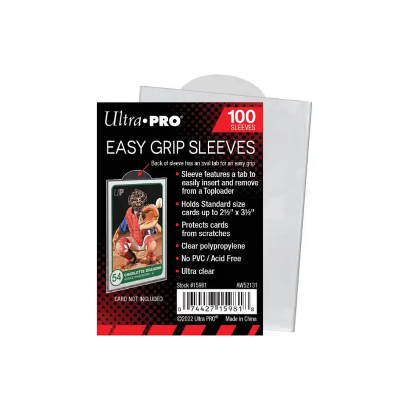 Ultra PRO 2,5" x 3,5" Easy Grip Sleeves (100)