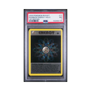2000 Team Rocket 1st Edition - Rainbow Energy Holo - PSA 7