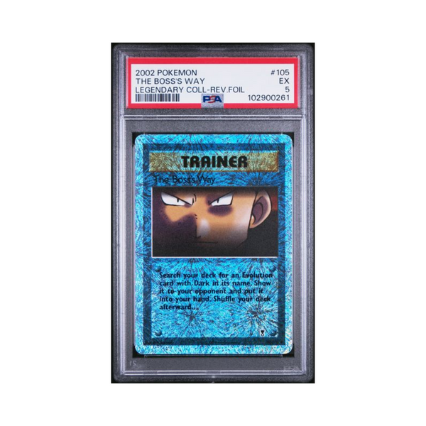 2002 Legendary Collection - The Boss's Way Rev. Foil - PSA 5