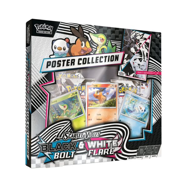 (Précommande) SV10.5 White Flare & Black Bolt Unova Poster Collection