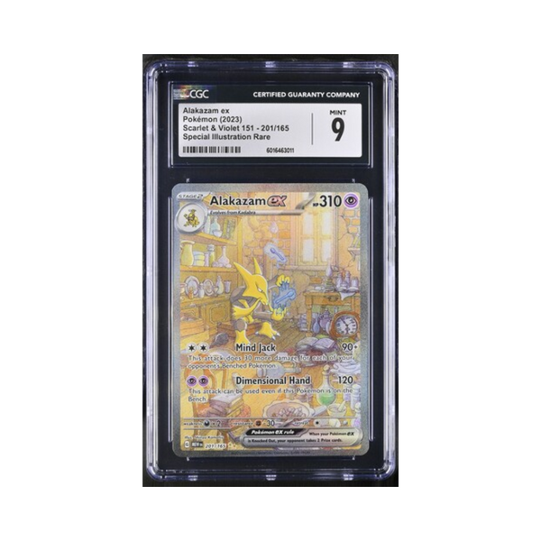 2023 Pokémon 151 - Alakazam ex - CGC 9