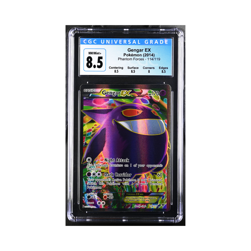 2014 Phantom Forces - Gengar EX - CGC 8.5