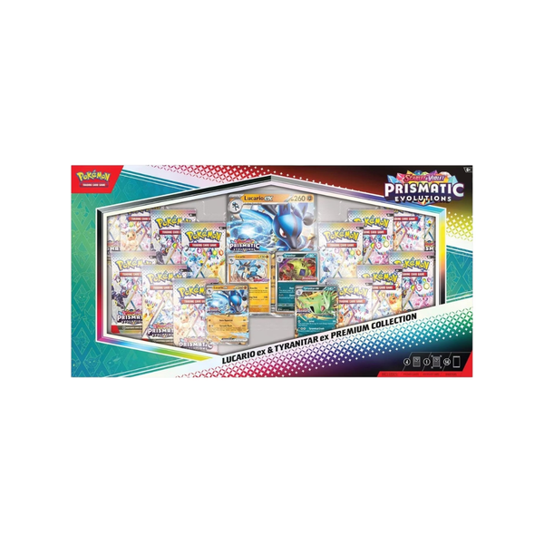 SV8.5 Prismatic Evolution 2025 - Lucario ex & Tyranitar ex Premium Collection EN