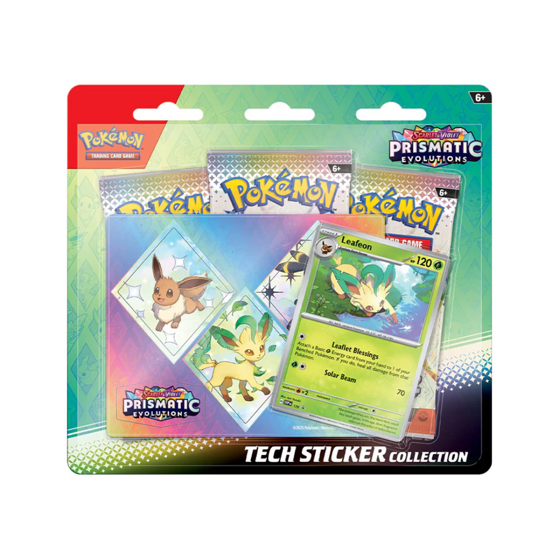 SV8.5 Prismatic Evolution Tech Sticker Collection FR/EN