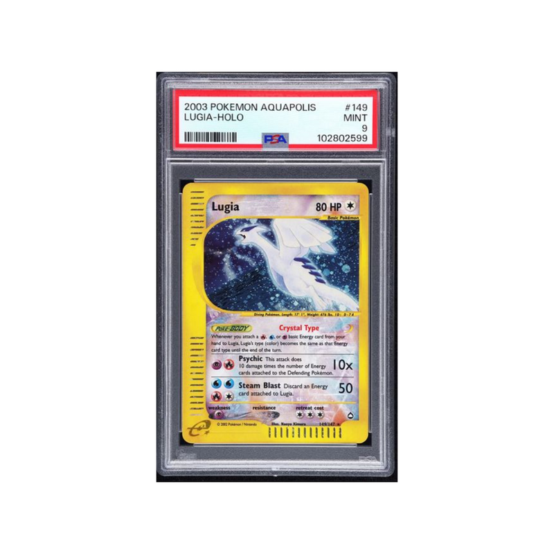 2003 Aquapolis - Lugia Holo - PSA 9