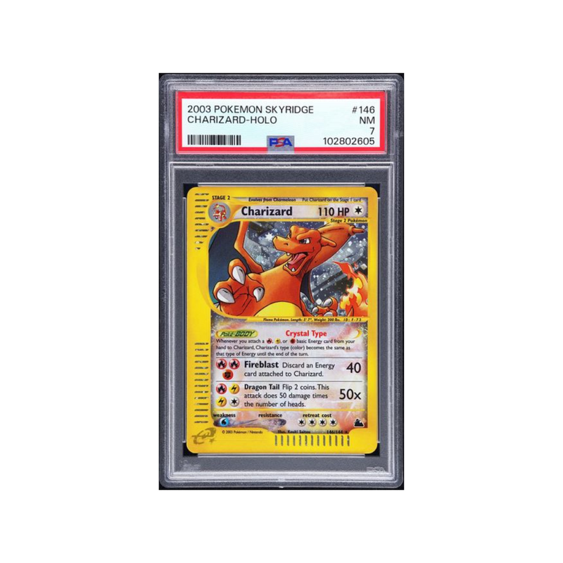 2003 Skyridge - Charizard Holo - PSA 7