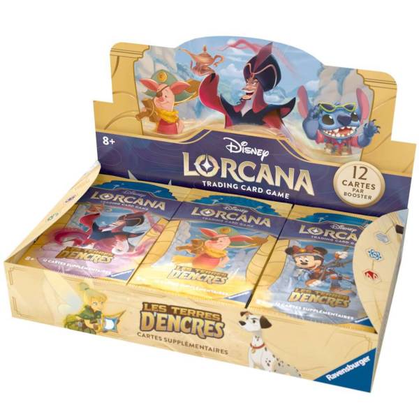 Précommande : Disney Lorcana Chapter 3 Into The Inklands Display FR/EN