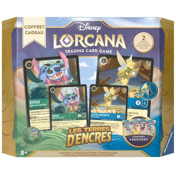 Précommande : Disney Lorcana Chapter 3 Into The Inklands Gift Set EN/FR