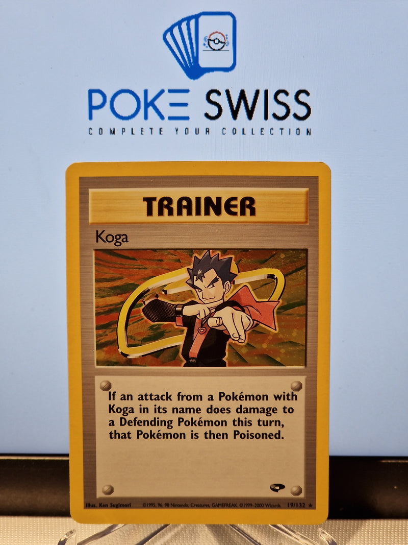 Gym Challenge: Koga Holo 19/132