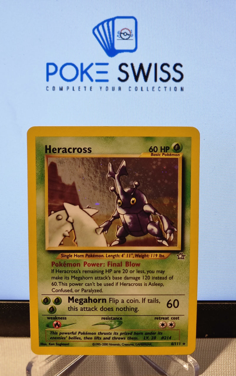 Neo Genesis: Heracross 6/111 Holo
