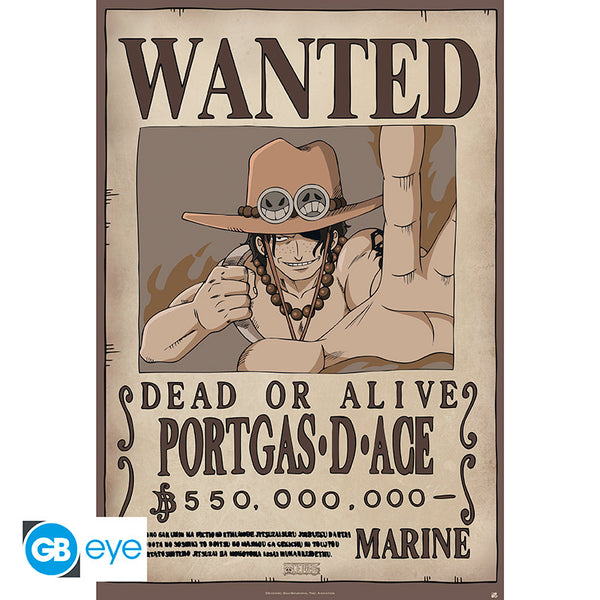 ONE PIECE - Poster "Wanted Ace"