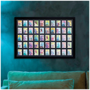 GBEYE - Cadre Collector 50 Cartes à Collectionner Noir (91.5x61cm)