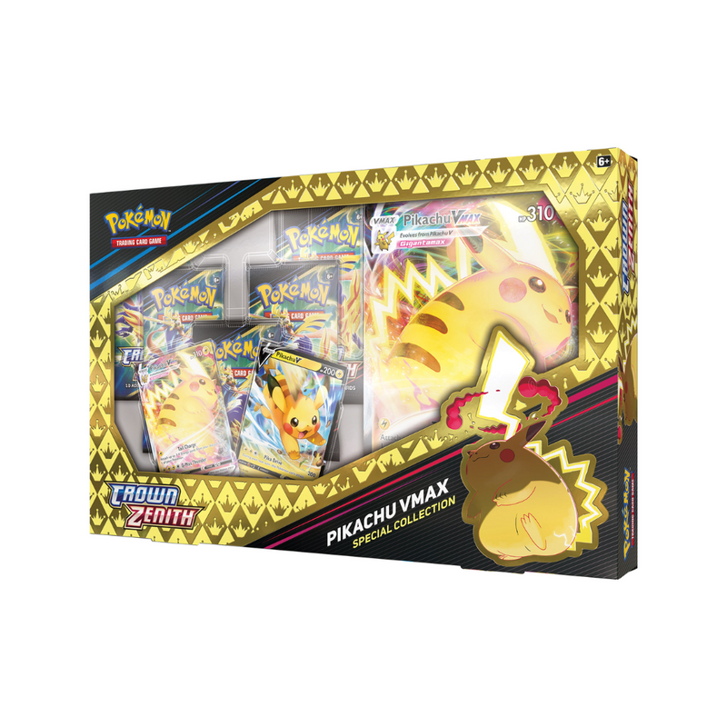 Crown Zenith Pikachu VMAX Box FR&EN